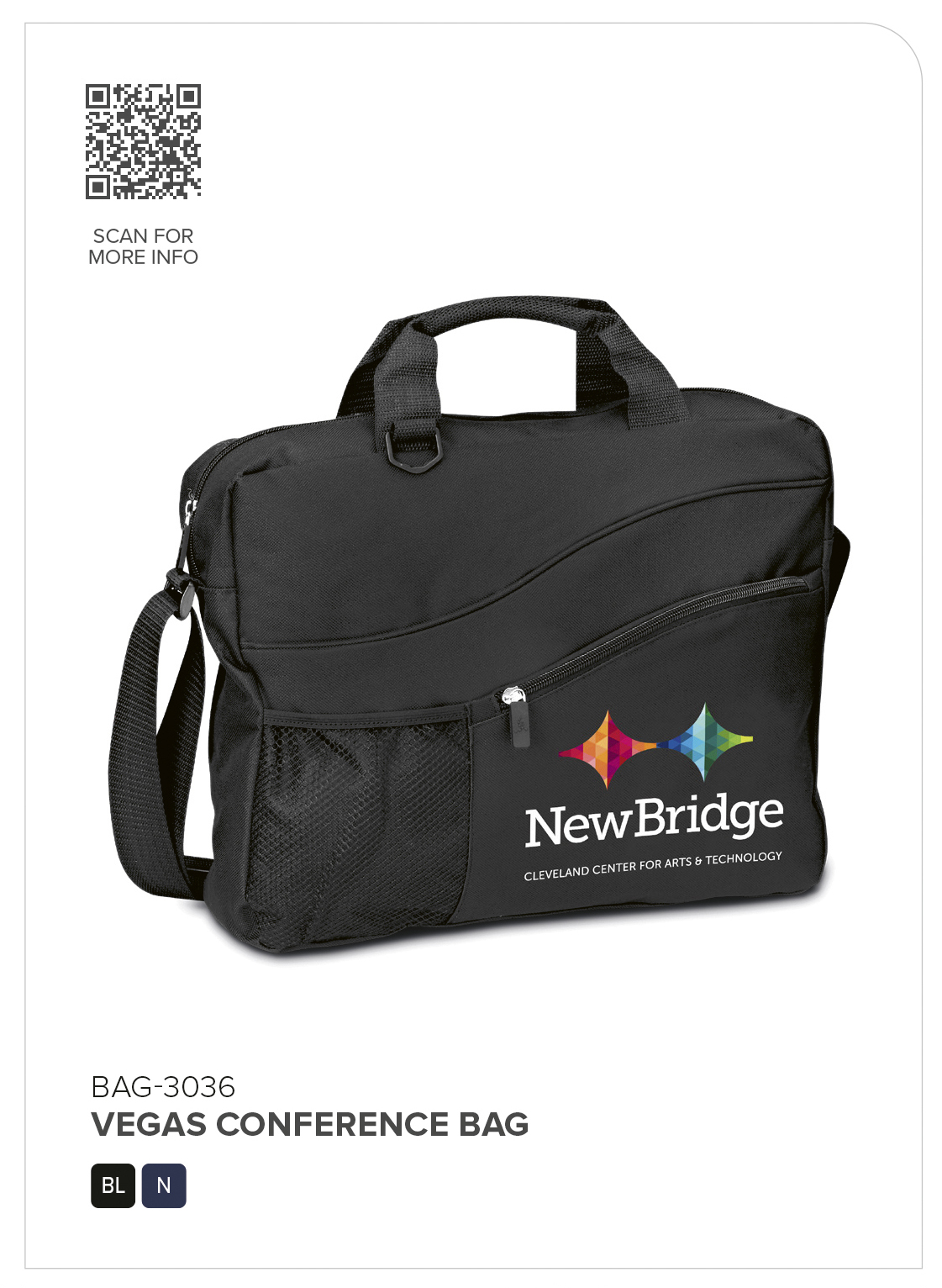 BAG-3036 - Vegas Conference Bag - Catalogue Image